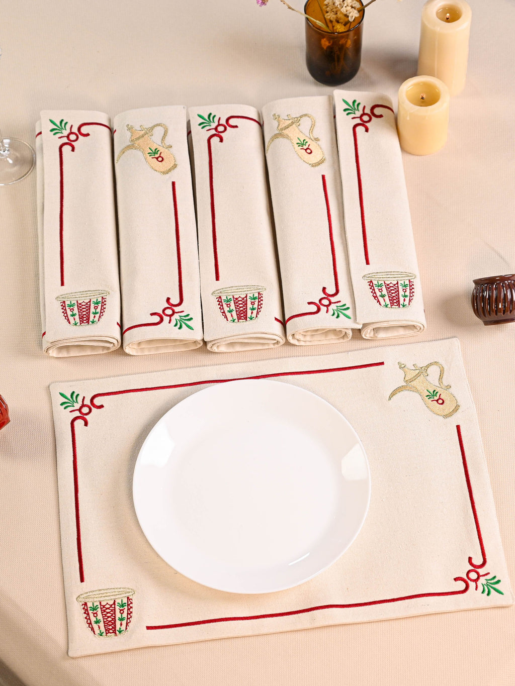 Rooted Traditions - Set of 6 Placemats