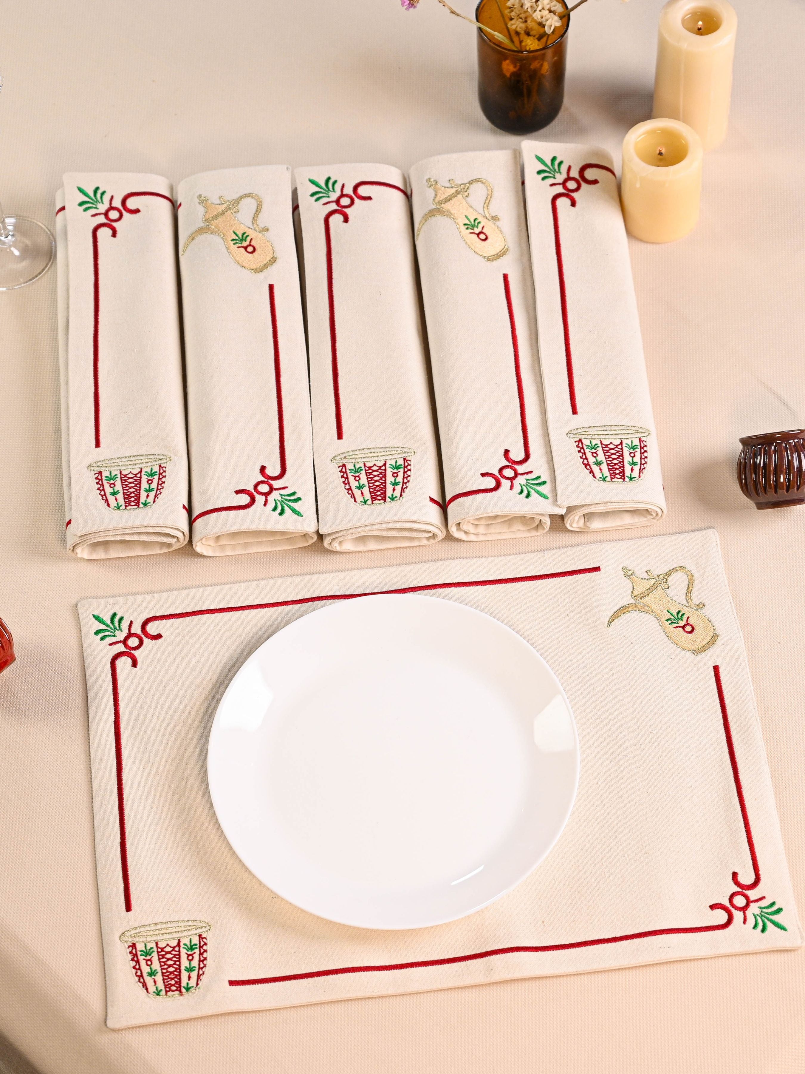 Rooted Traditions - Set of 6 Placemats