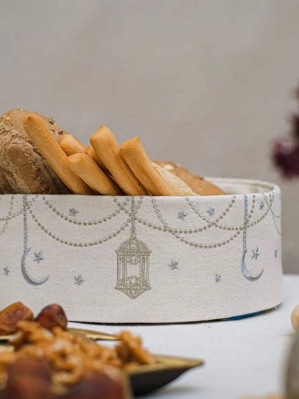 Gilded Lanterns - Bread Basket