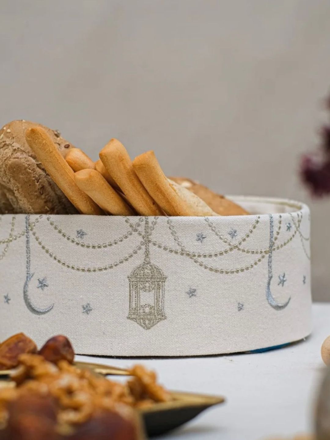 Gilded Lanterns - Bread Basket