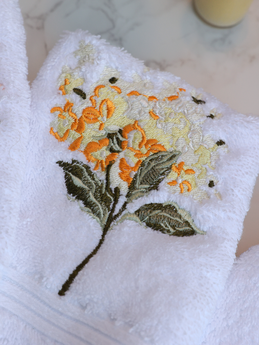 Sunrise Hydrangea - Set of 3 Wash Towels