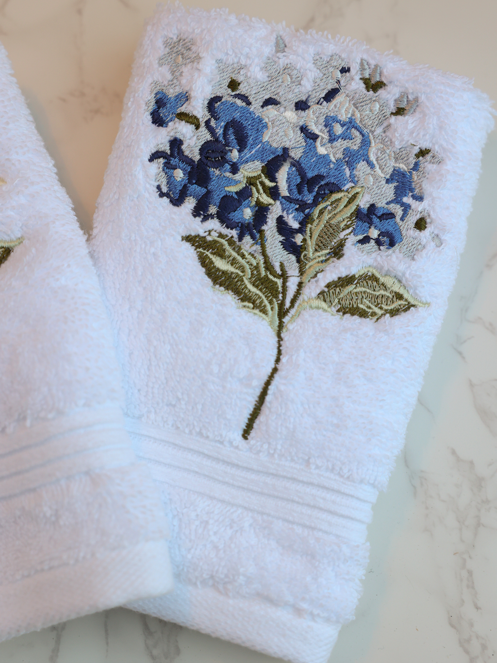 Sunrise Hydrangea - Set of 3 Wash Towels