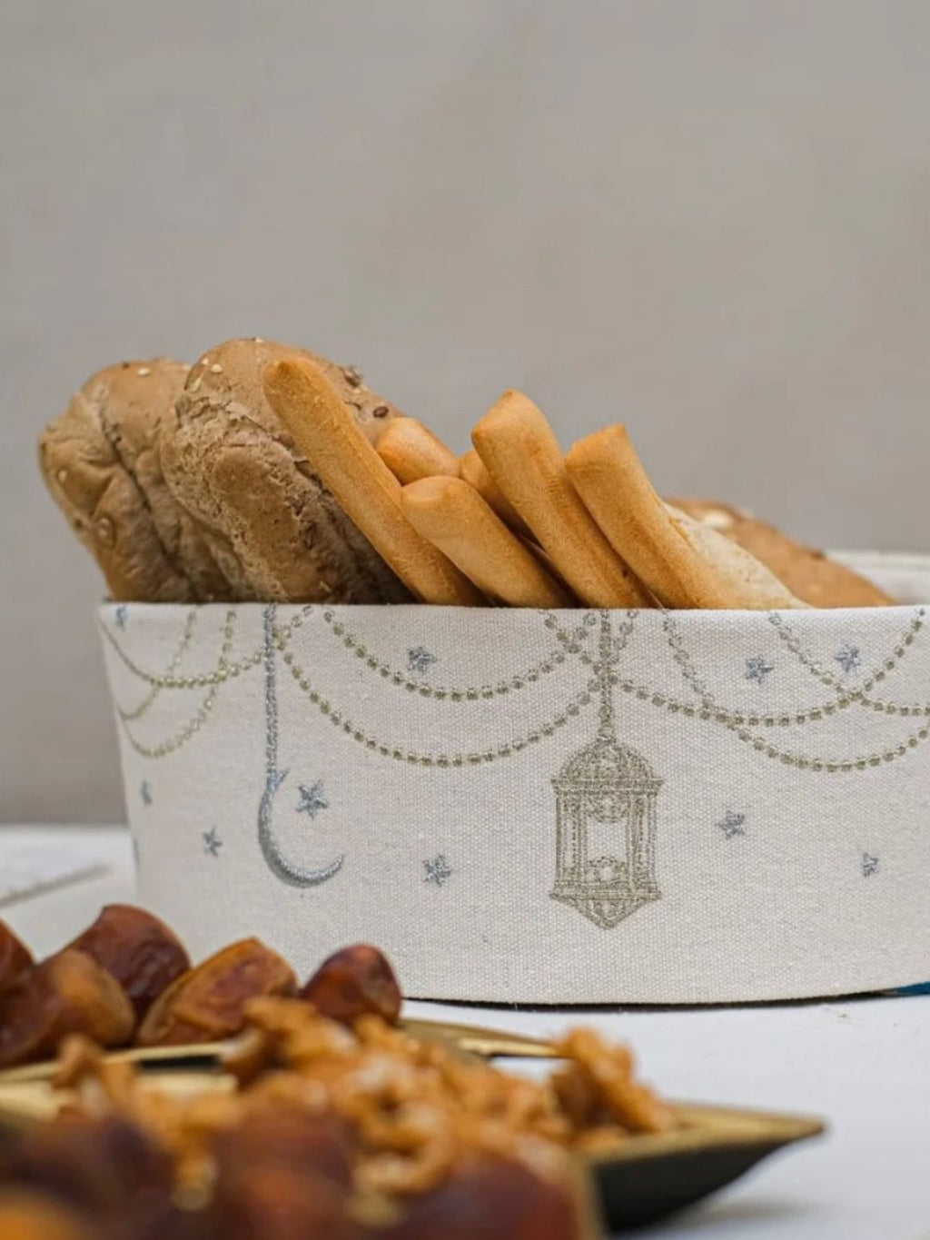 Gilded Lanterns - Bread Basket