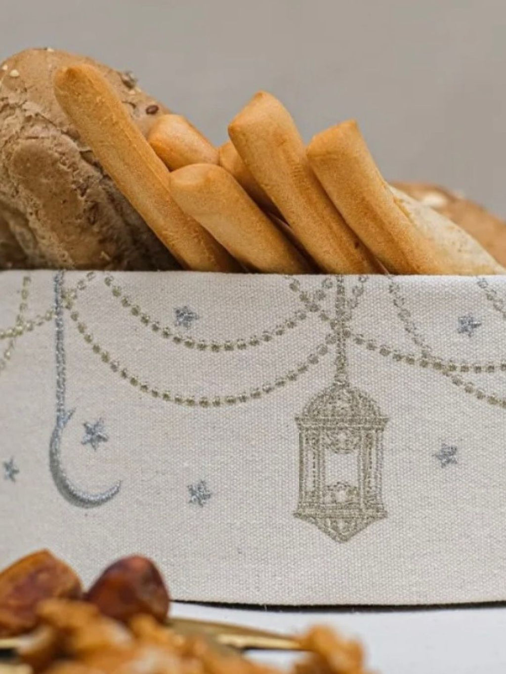 Gilded Lanterns - Bread Basket