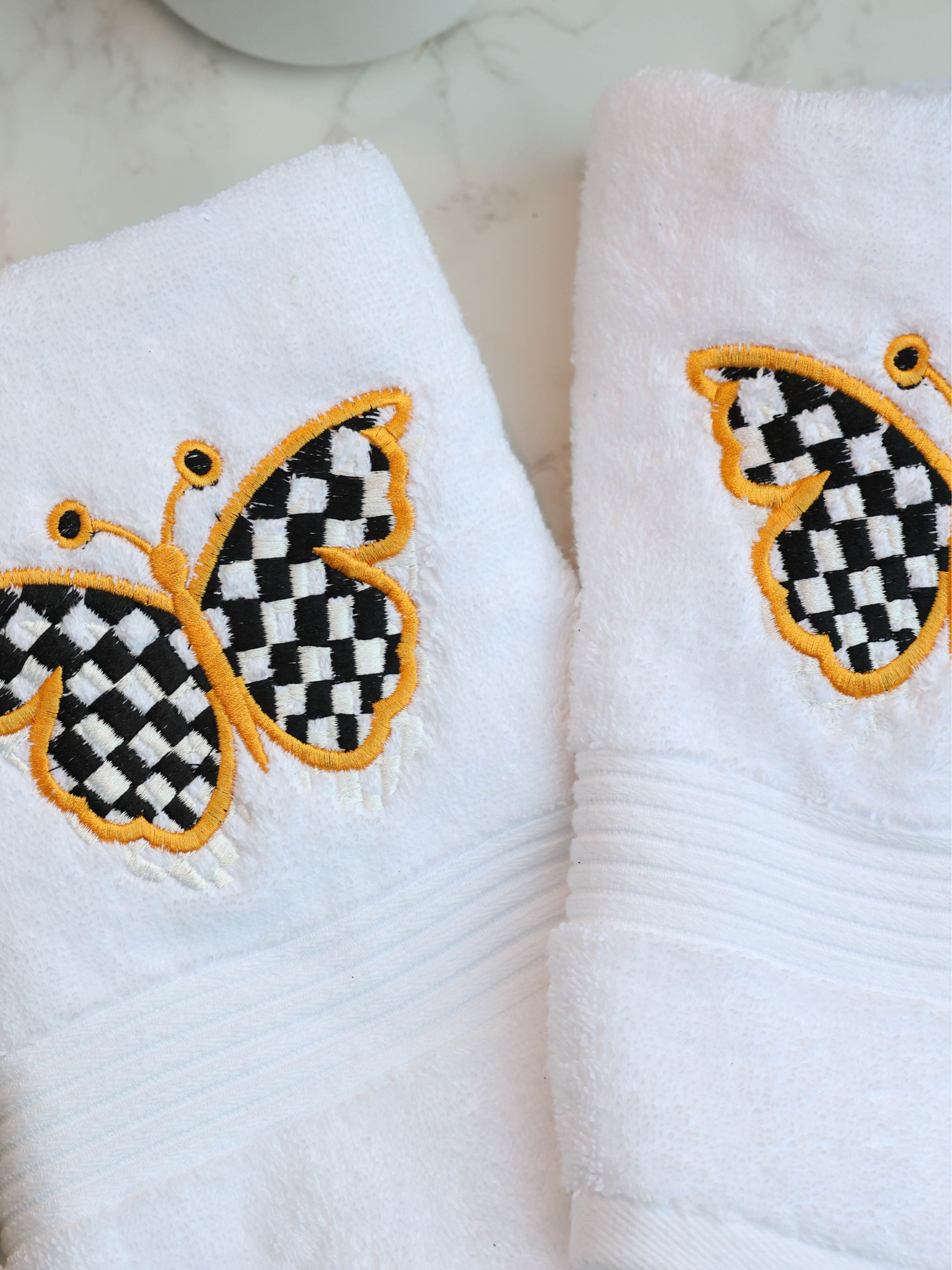 Golden Flight - Set of 3 Wash Towels