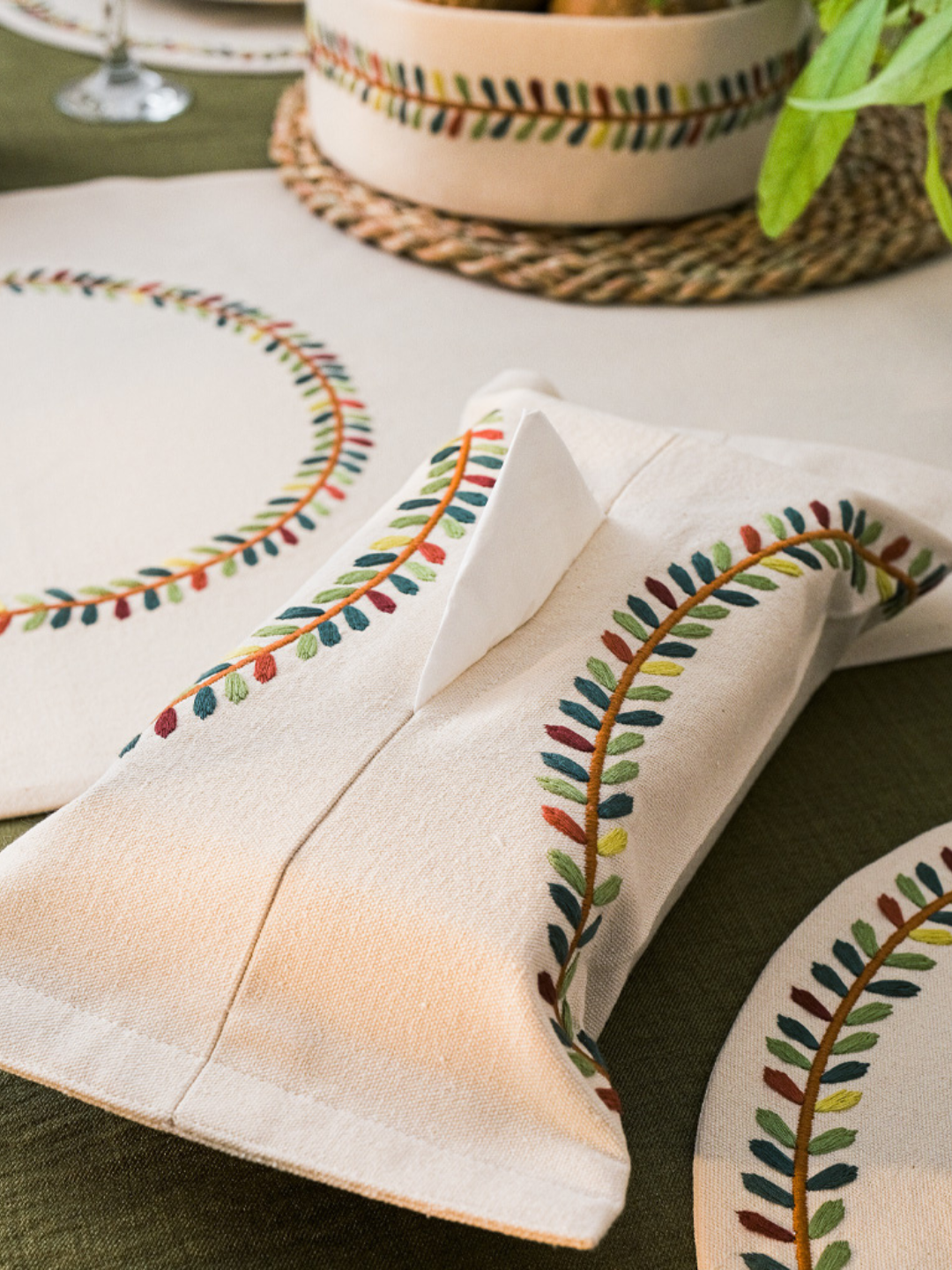 Simply Autumn - Tissue Box Cover