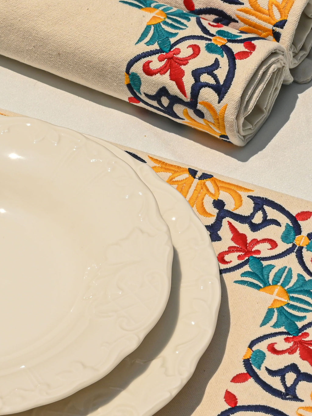 Flor de Mediterra - Set of 6 Placemats