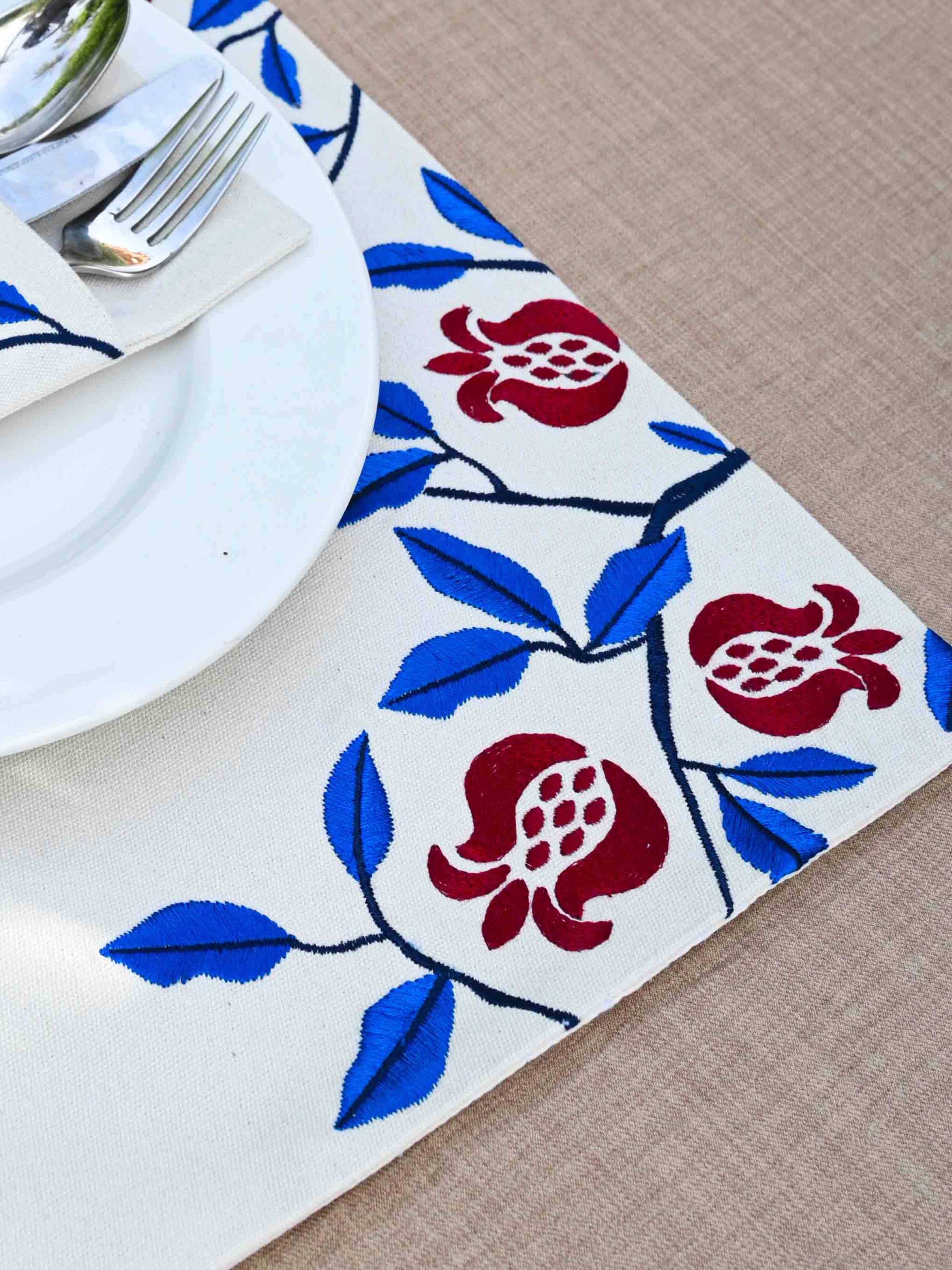 Pomegranate Harvest - Set of 6 Placemats