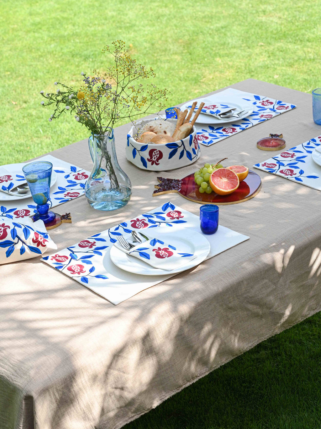 Pomegranate Harvest - Set of 6 Placemats