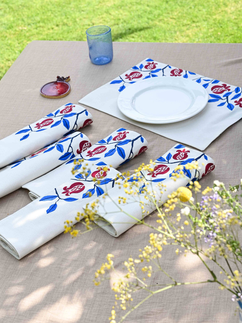 Pomegranate Harvest - Set of 6 Placemats